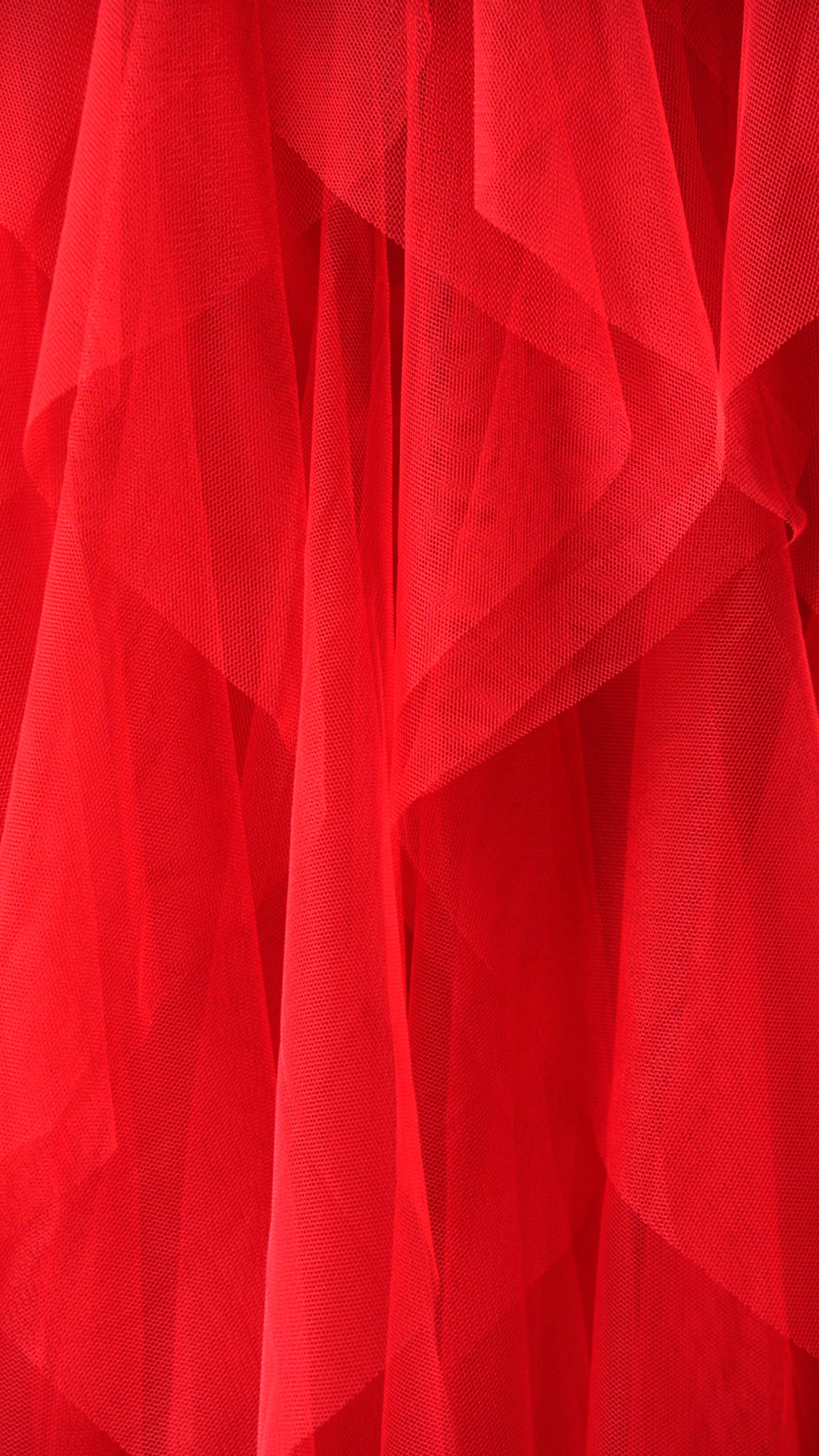 Lokita - Abito lungo in tulle rosso - ART.LOK066/1113/25SSPR