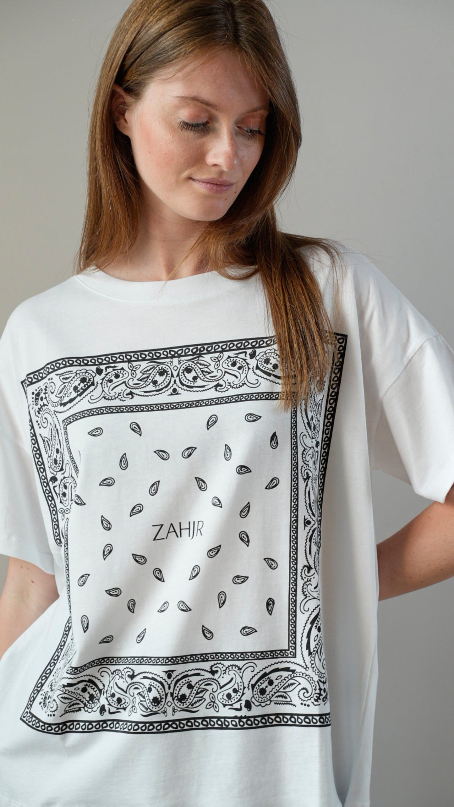 Zahjr - T-shirt bandana nero - ART.53539892