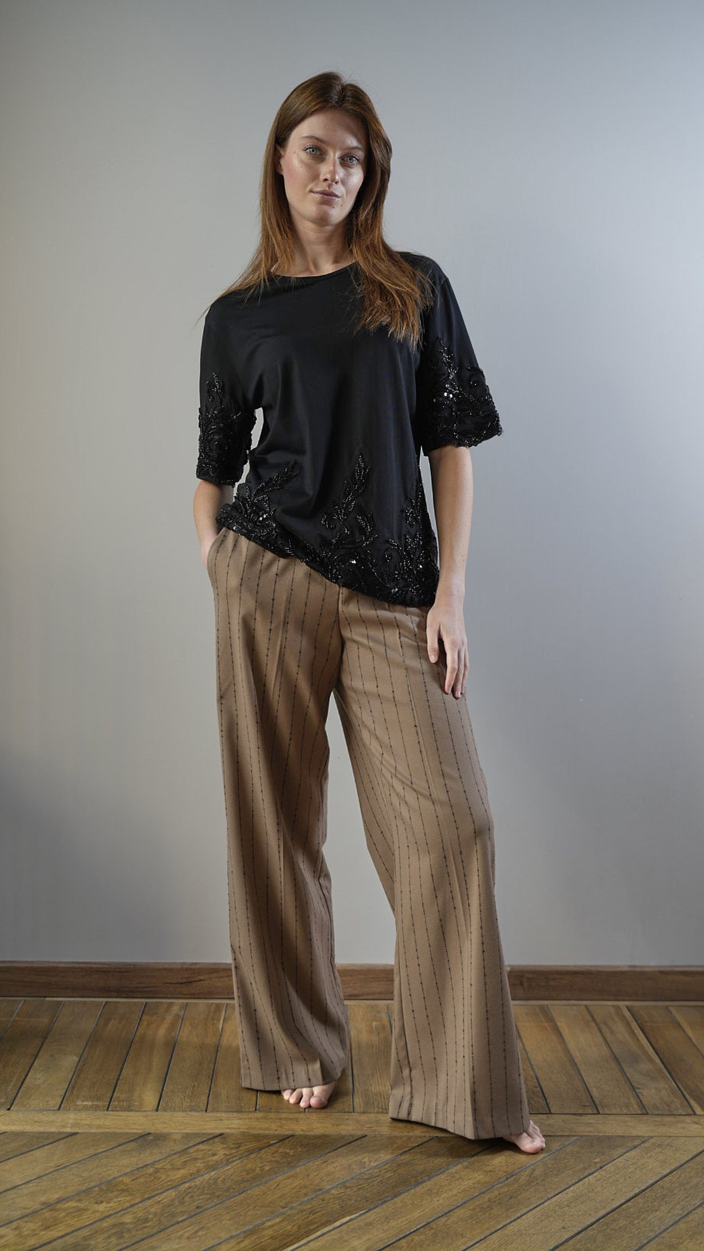 Tensione In - T-shirt con applicazioni - ART.36853AI25CAMP