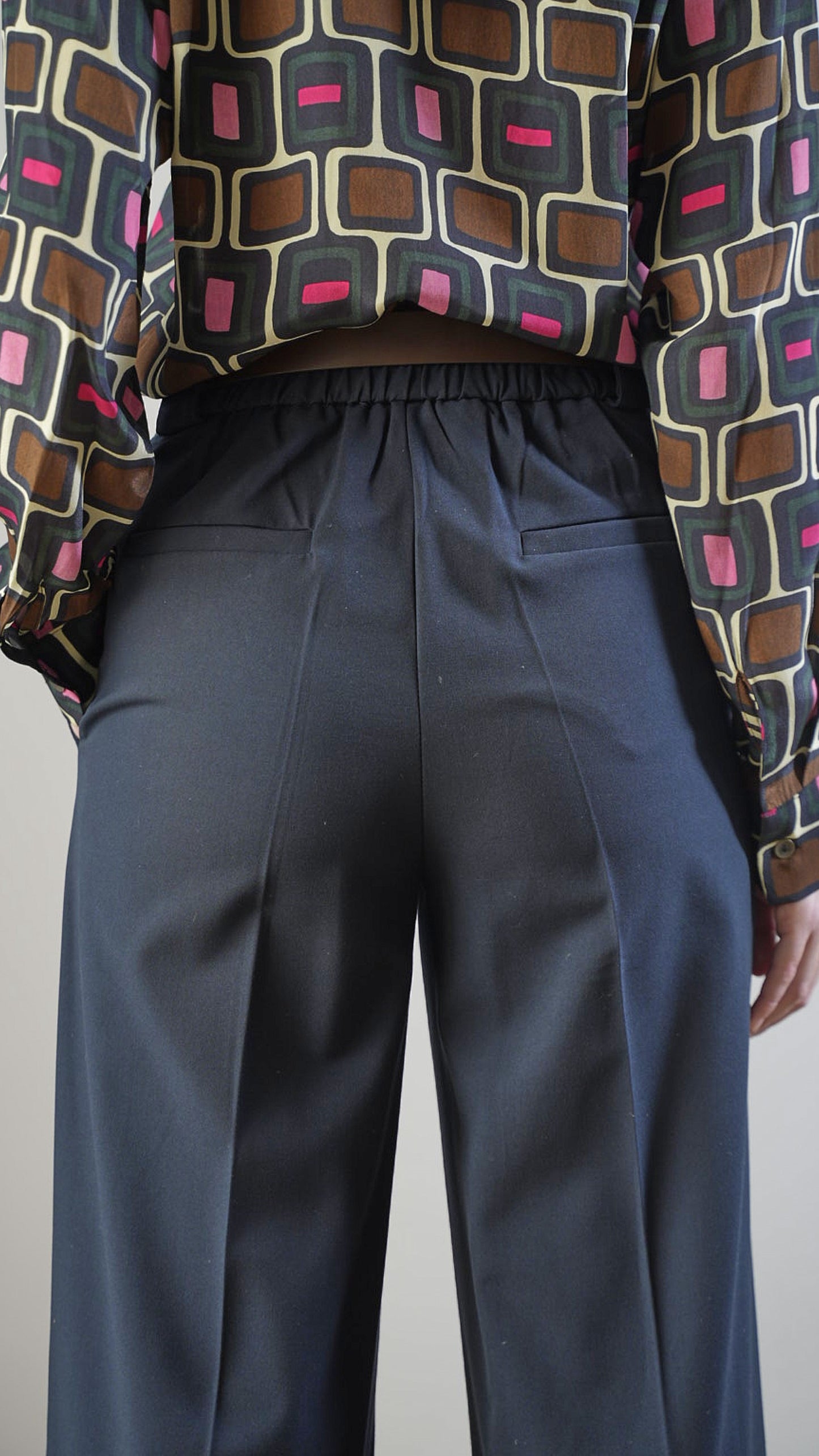 Tensione In - Pantaloni dritti tinta unita - ART.26P161AI25CAMP