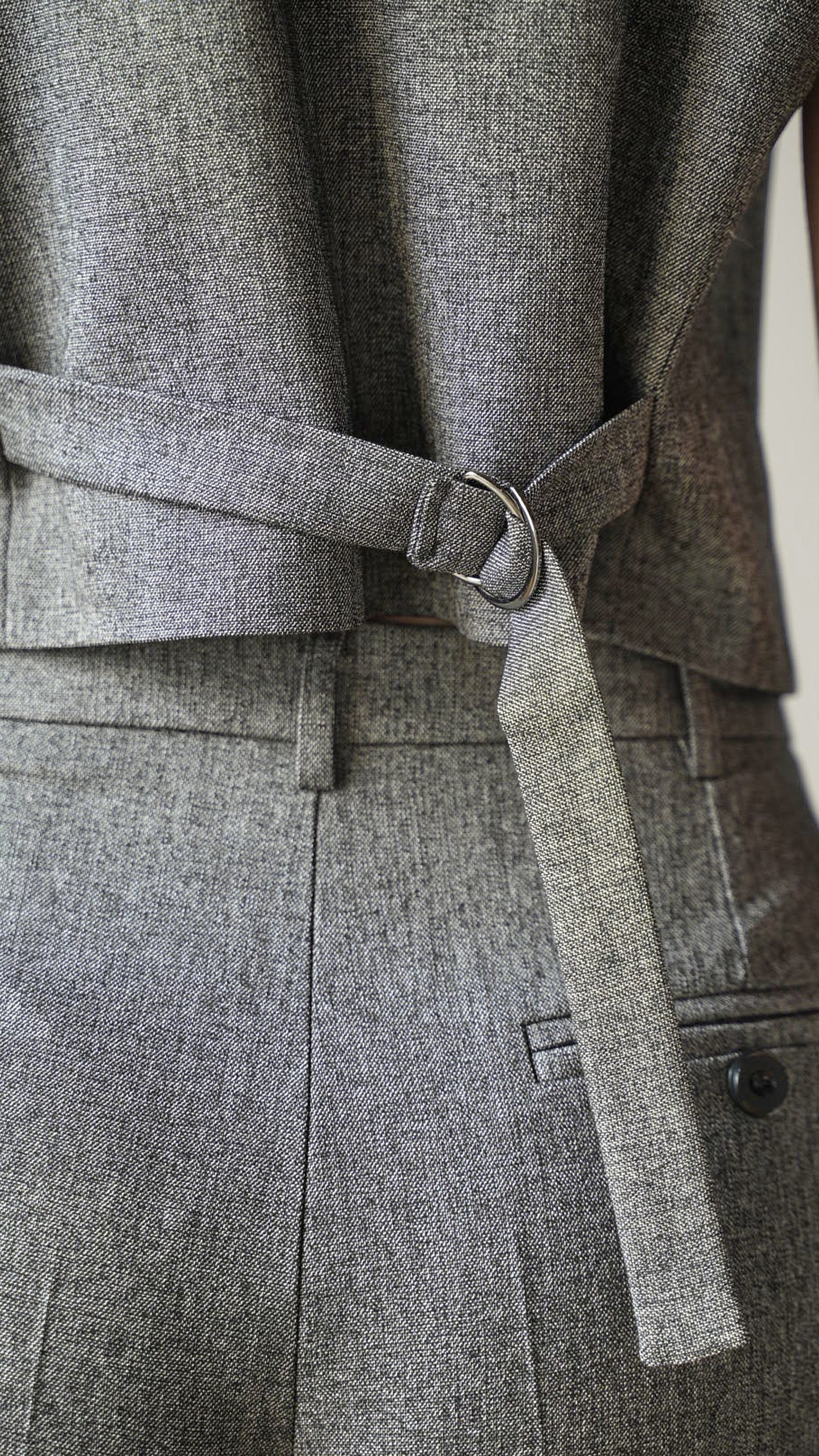 Lokita - Gilet con cinturino e tasche - ART.LOK1660/180/25FWPR