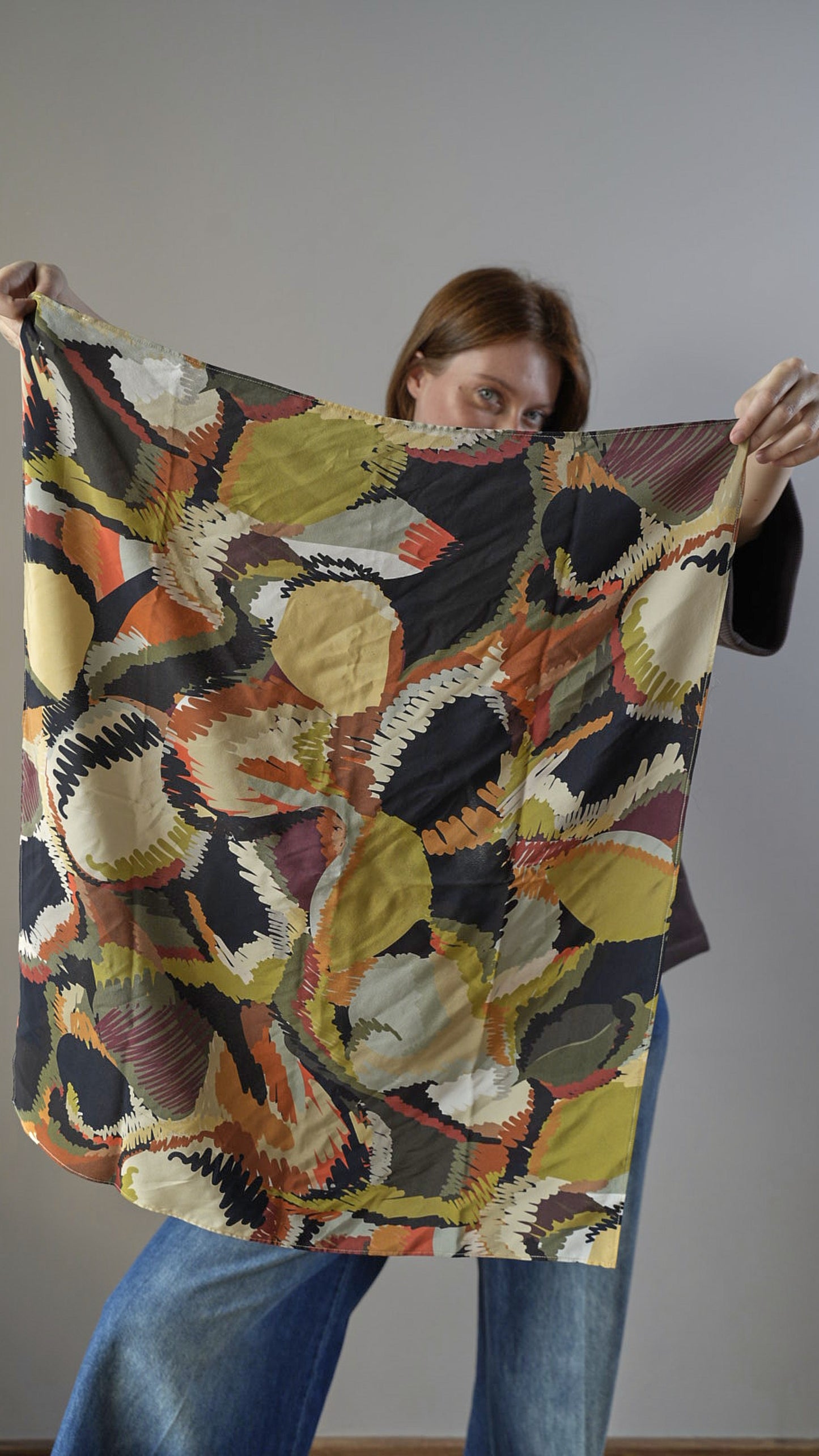 Via Roma - Foulard in seta