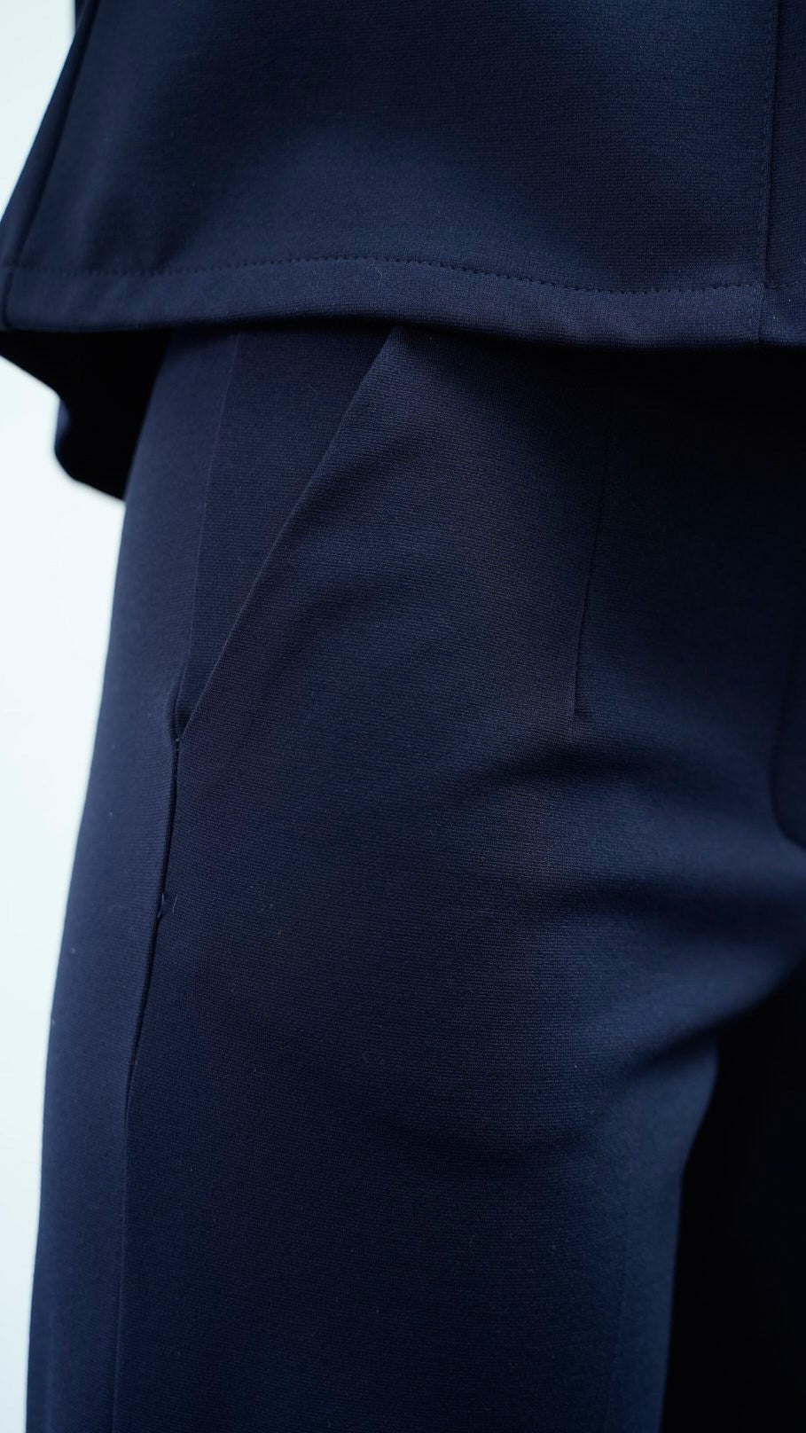 Lokita - Pantaloni zampetta punto Milano - ART.LOK024/1283/25FWPR