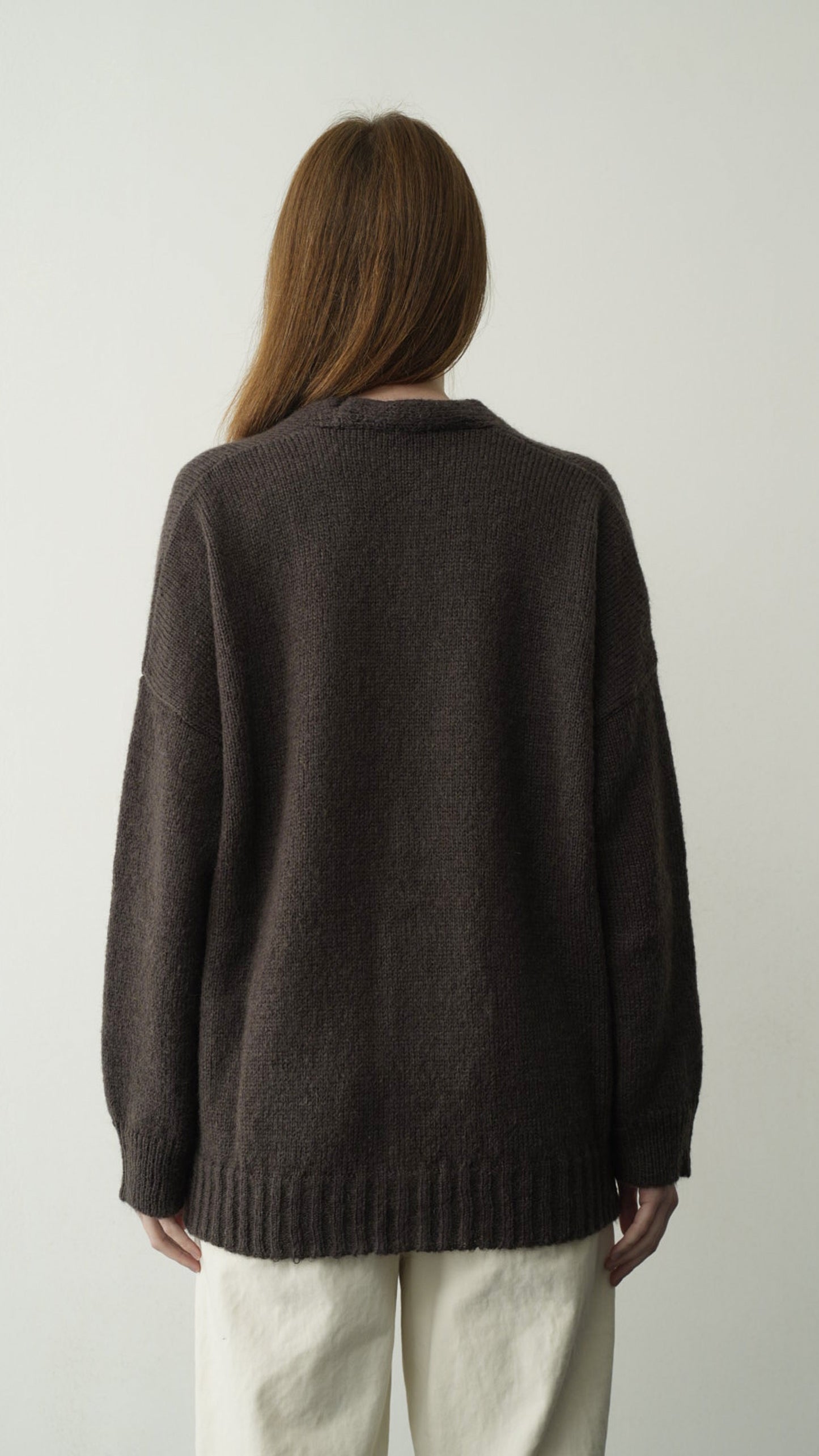 Kontatto - Cardigan con bottoni scollo a V - ART.3M1091NI