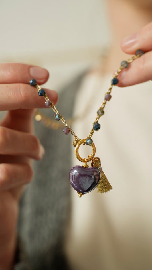 Via Roma - Collana "Cuore Ceramica"