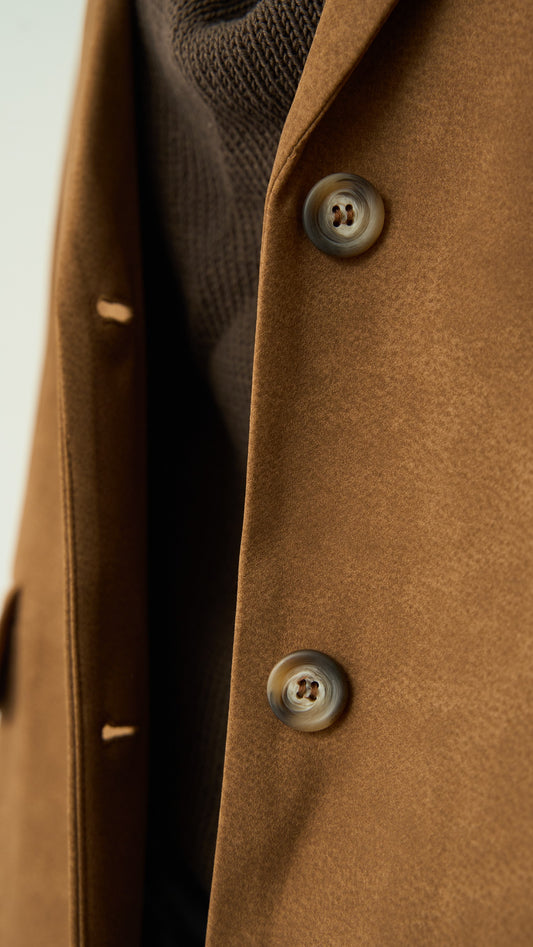 Tensione in - Blazer oversize ART.TE26B3115 Tabacco