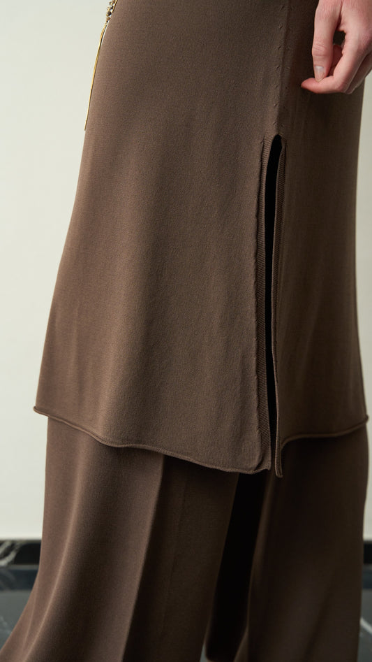 King Kong - Abito in maglia con spacchi - ART.SP8PA26