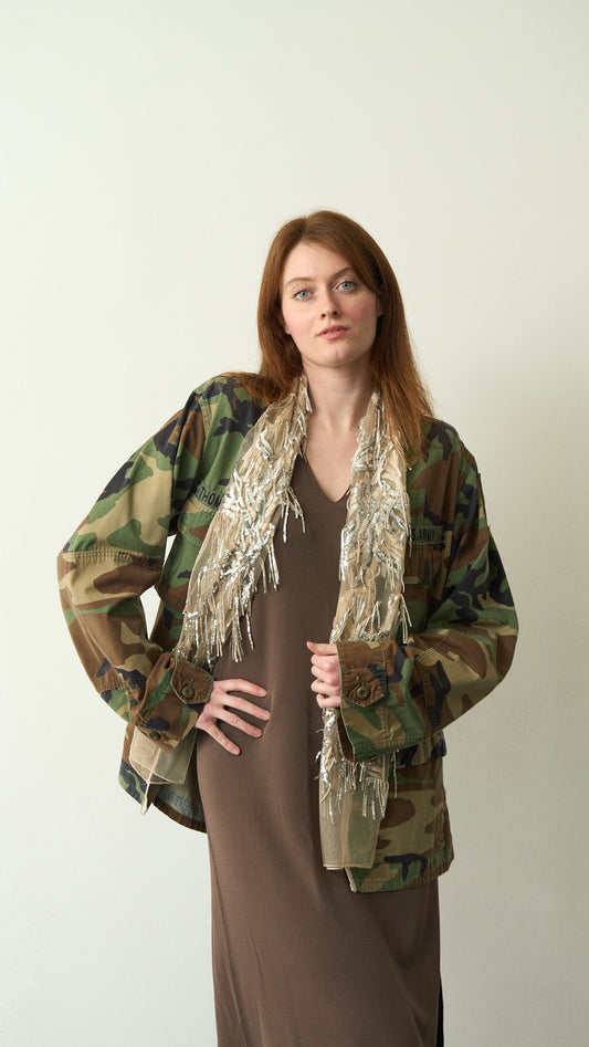 Tensione in - Camicia vintage mimetica - ART.TETVTA0159PE26