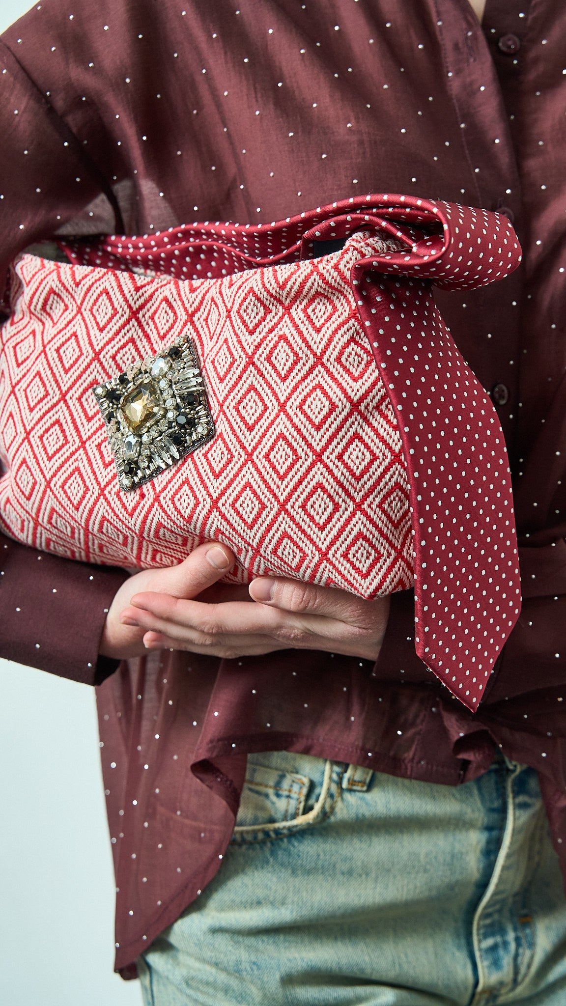 Via Roma - Borsa "Giulia" pezzo unico, limited edition