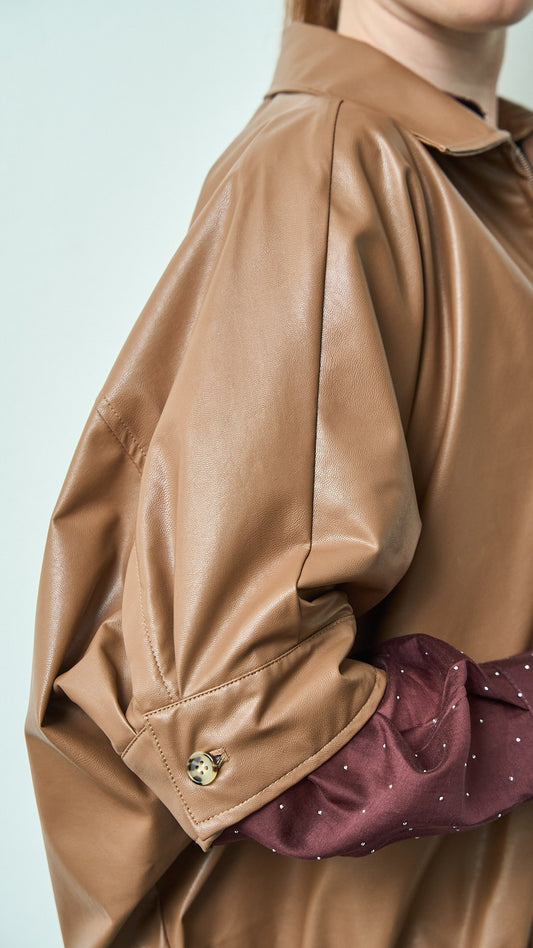 Kontatto - Bomber ecopelle - ART.MA6005C