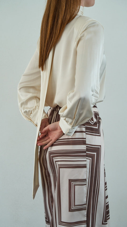 Tensione in - Camicia panna - ART.C30087ATAI25