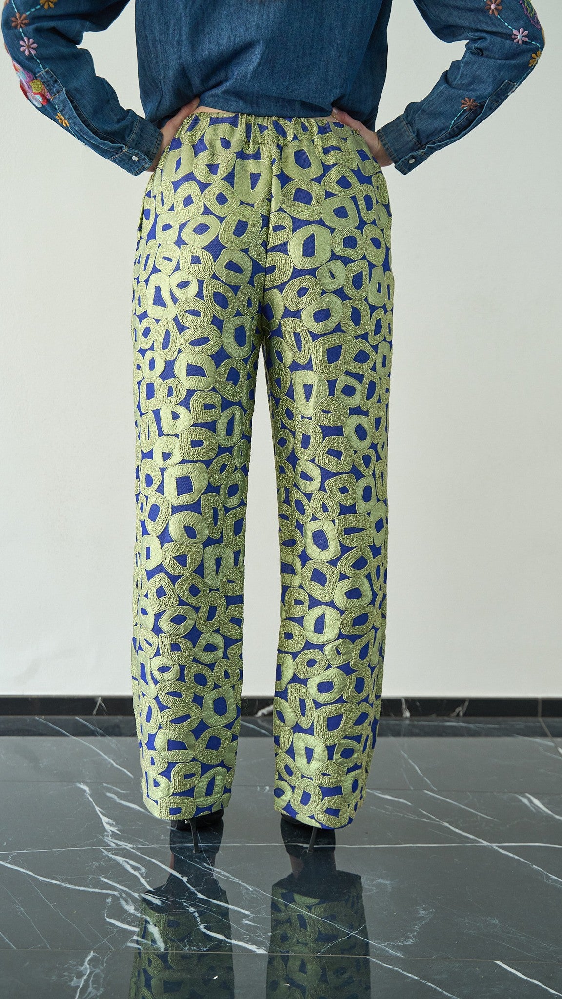 Via Roma - Pantalone sartoriale, pezzo unico