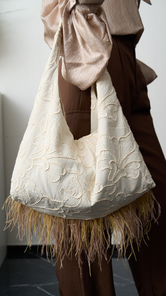 Via Roma - Shopper bag Burro - Marrone - Ocra