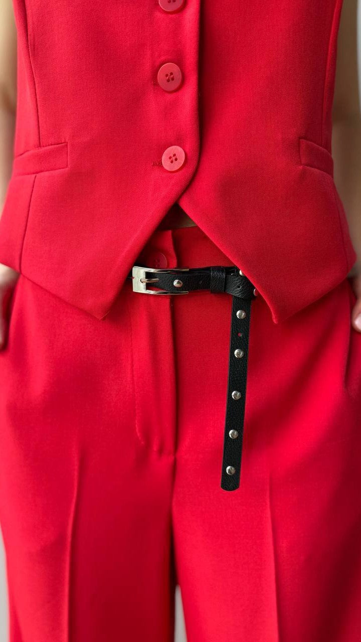 Zahjr - Pantaloni in tinta unita rosso - ART.53539585