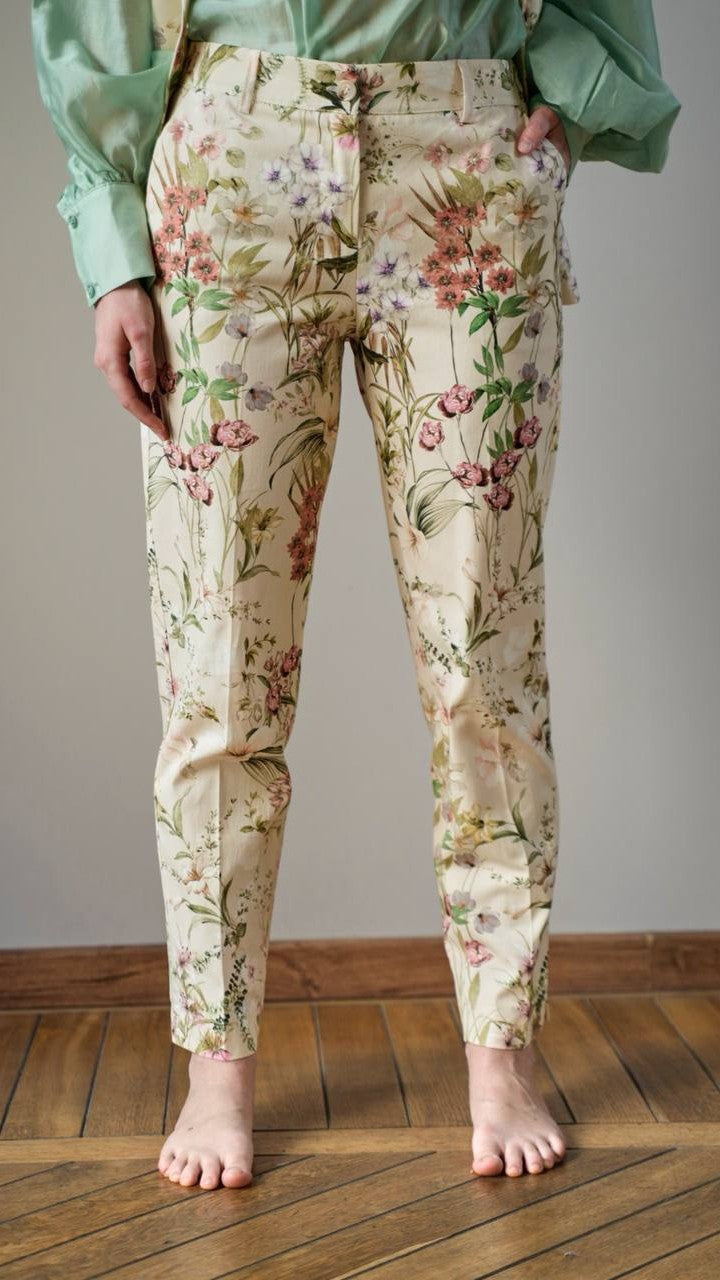 Zahjr - Pantaloni fantasia floreale - ART.53539932