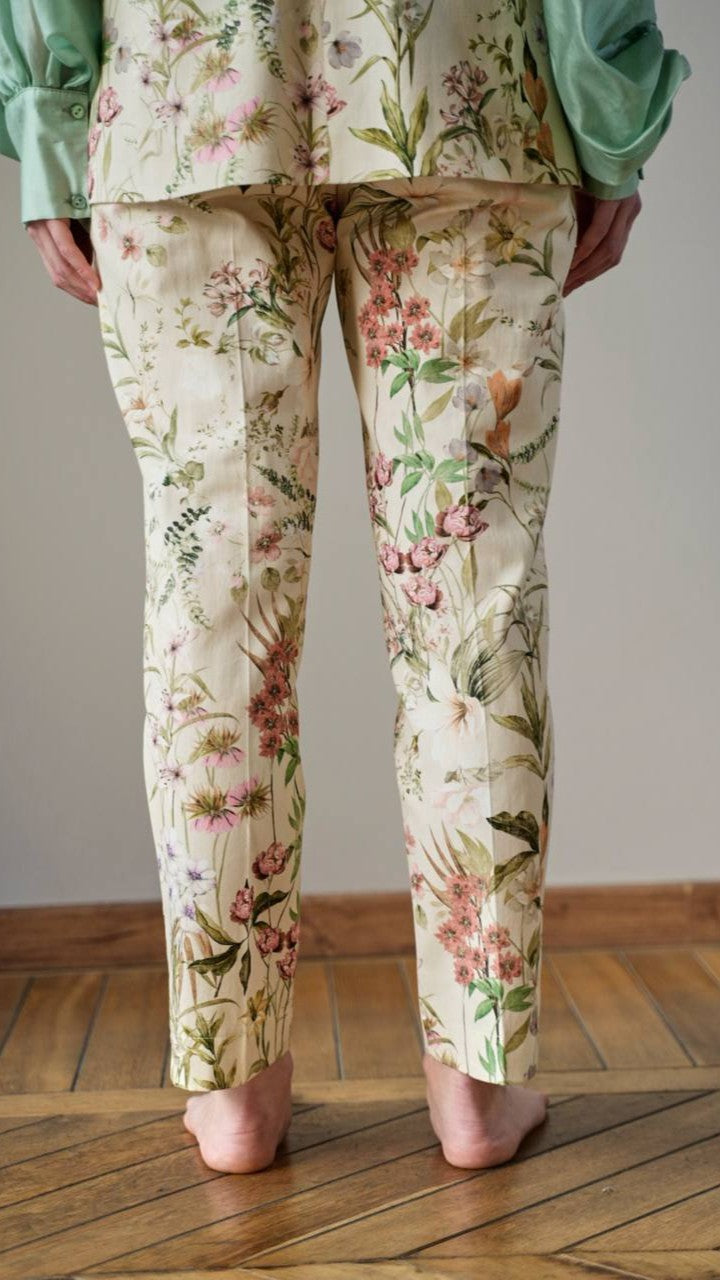 Zahjr - Pantaloni fantasia floreale - ART.53539932