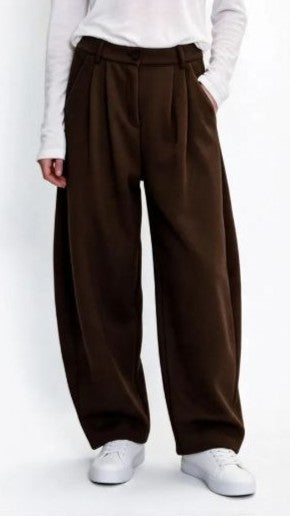 Via Roma - Pantaloni con elastico sul retro e pinces - ART.26AI20001625