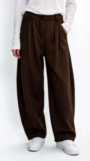 Via Roma - Pantaloni con elastico sul retro e pinces - ART.26AI20001625