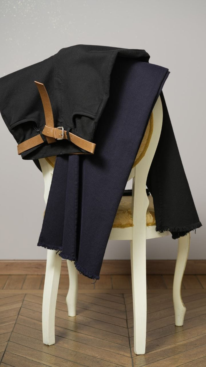 Tensione In - Pantaloni tinta unita bianchi/blu/neri - ART.TEPA3893
