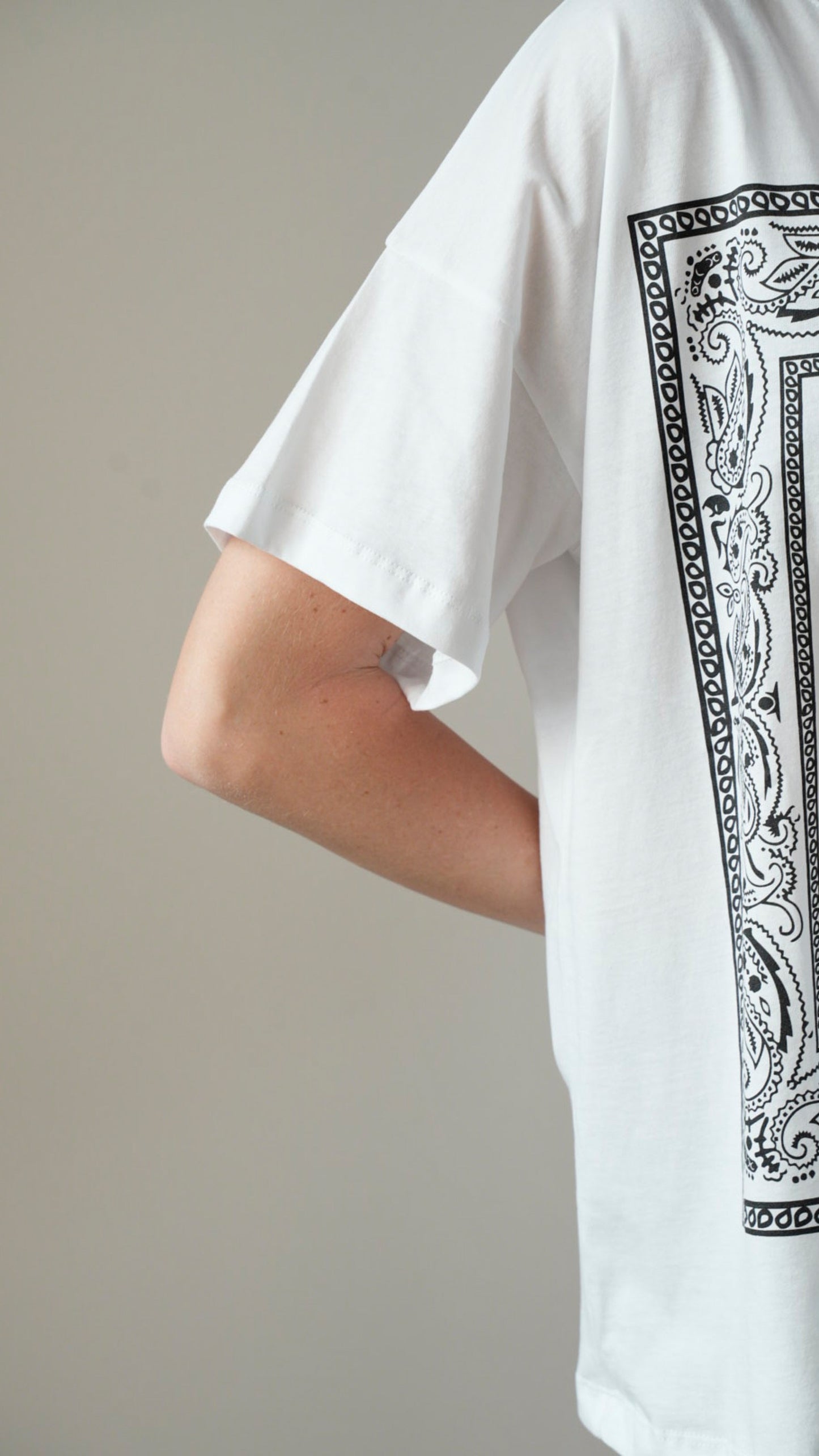 Zahjr - T-shirt bandana nero - ART.53539892