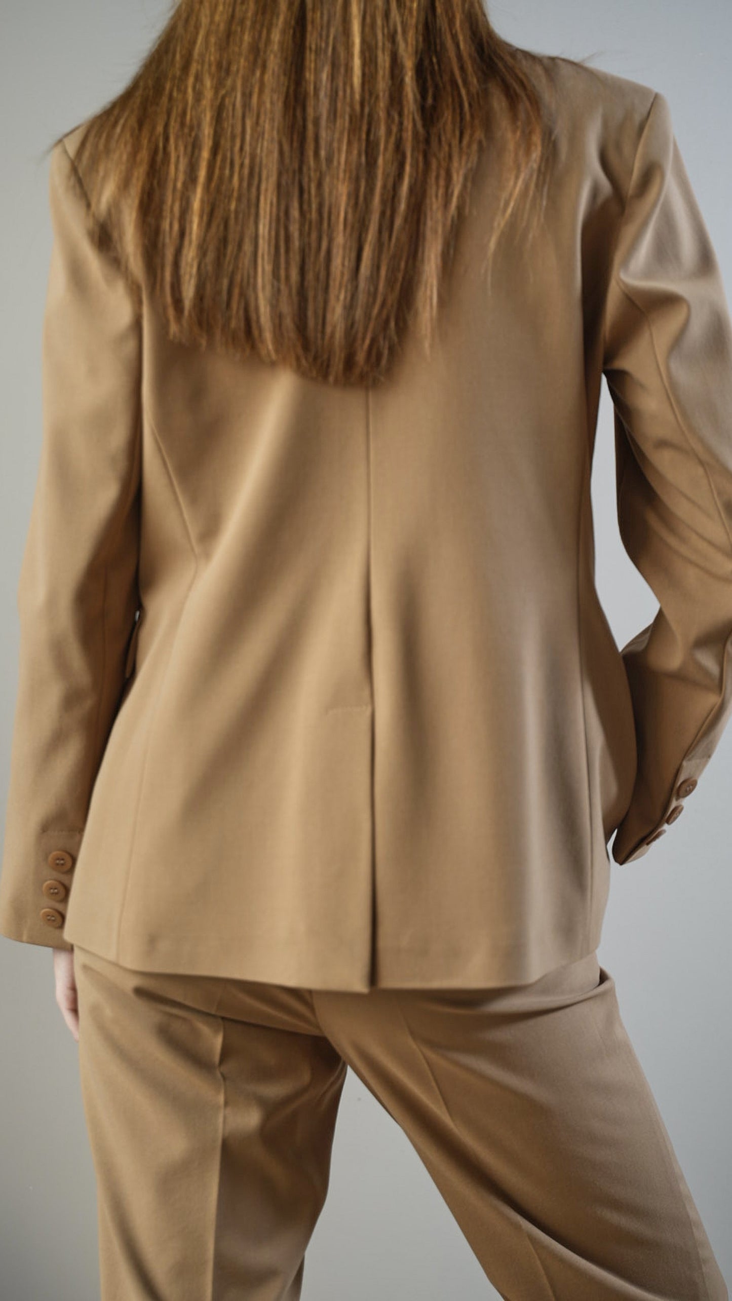 Tensione In - Blazer color camel - ART.26B159AI25CAMP