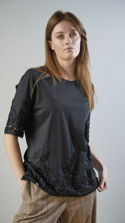 Tensione In - T-shirt con applicazioni - ART.36853AI25CAMP