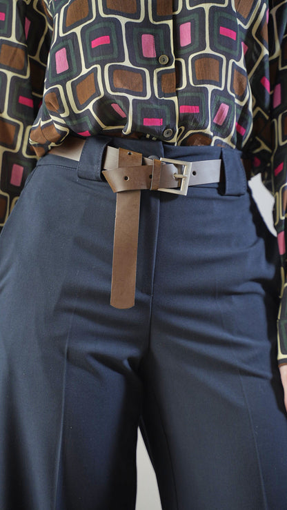 Tensione In - Pantaloni dritti tinta unita - ART.26P161AI25CAMP