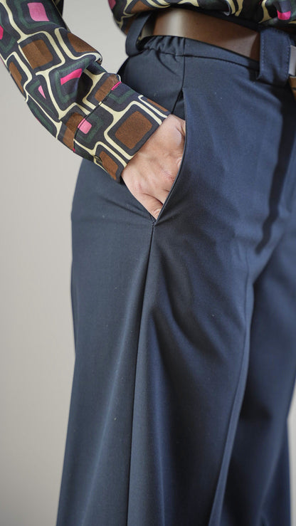 Tensione In - Pantaloni dritti tinta unita - ART.26P161AI25CAMP