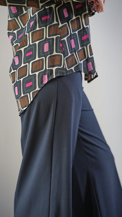 Tensione In - Camicia con stampa geometrica - ART.AI25-2042CAMP