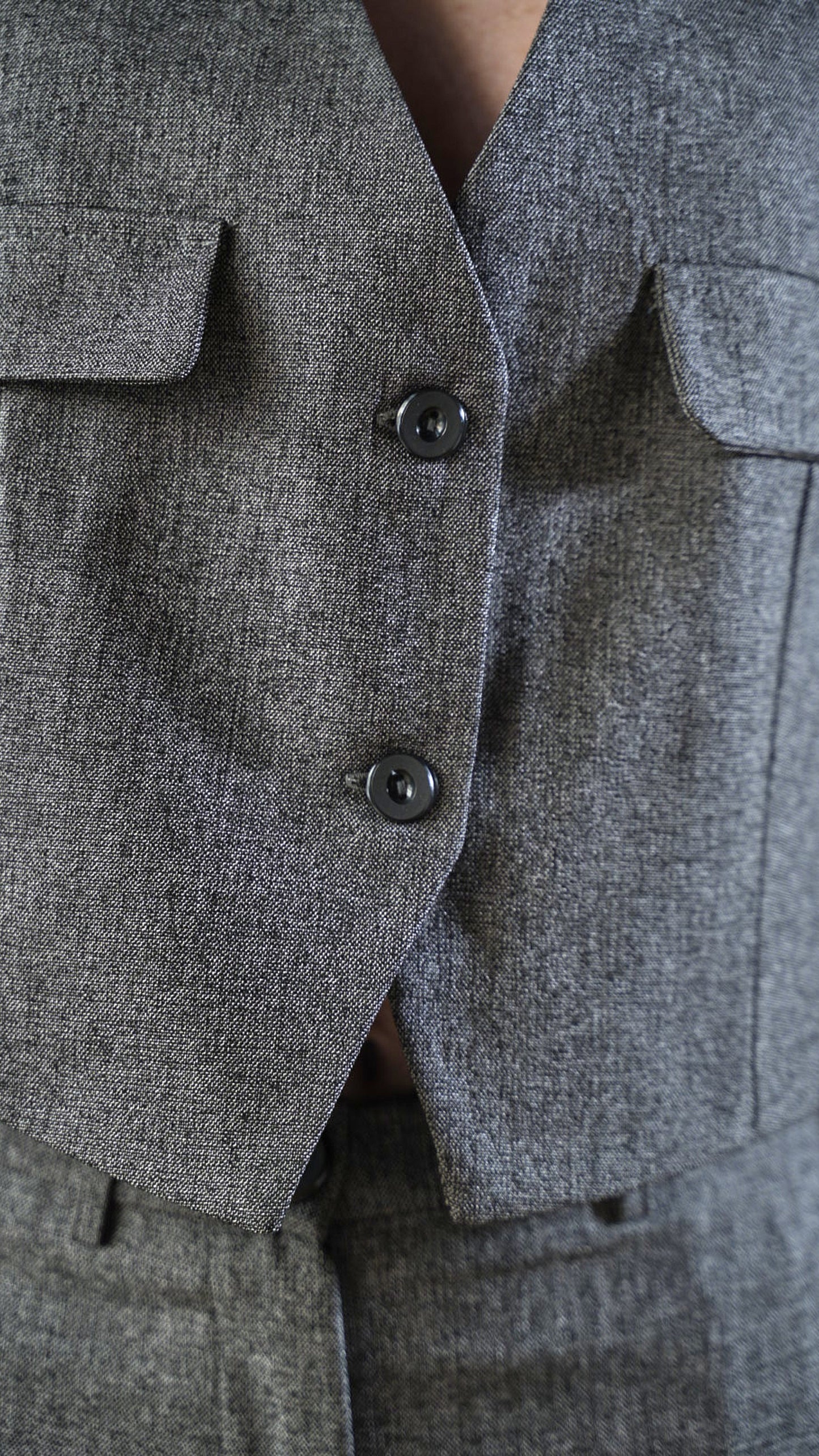 Lokita - Gilet con cinturino e tasche - ART.LOK1660/180/25FWPR