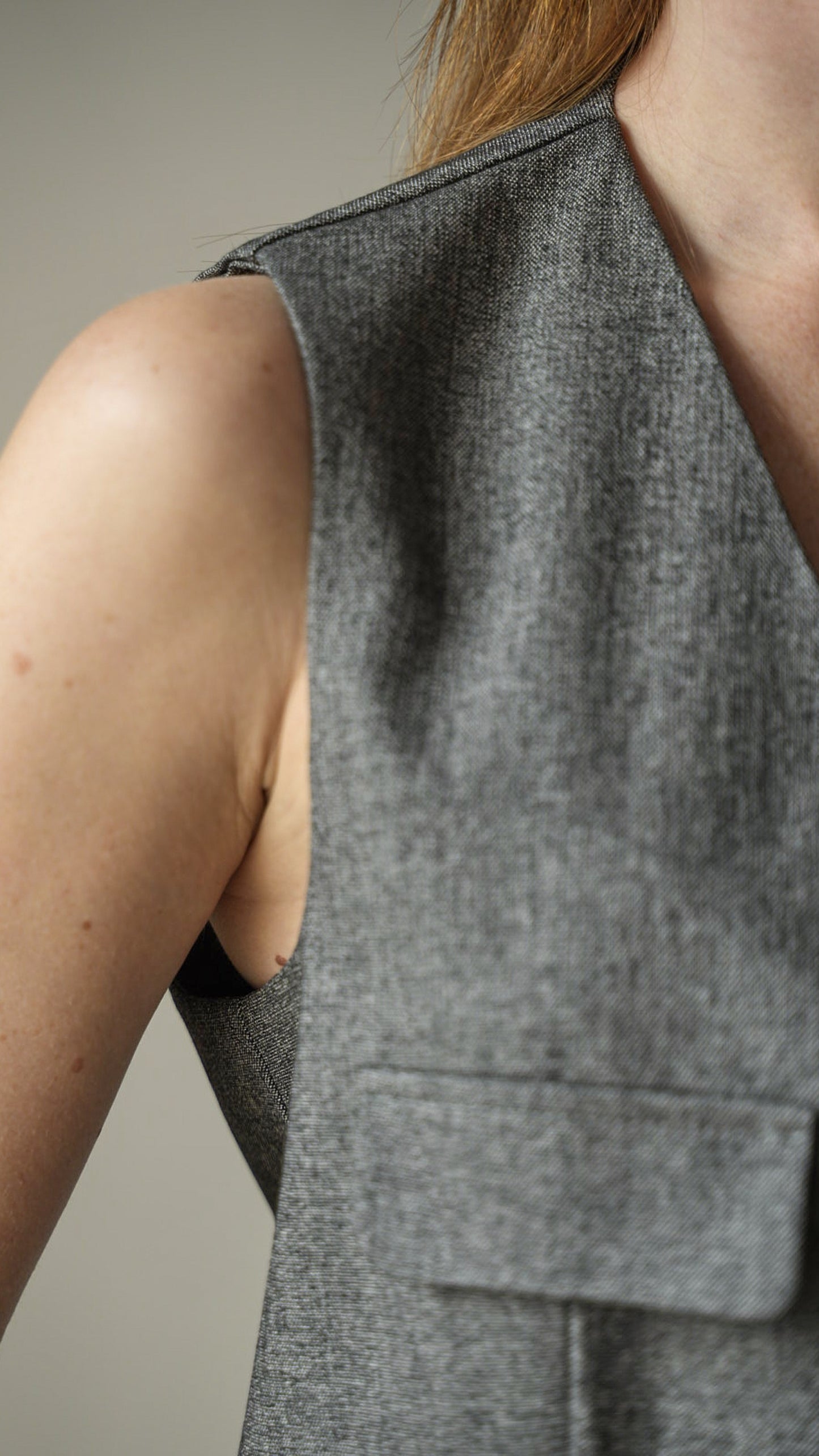 Lokita - Gilet con cinturino e tasche - ART.LOK1660/180/25FWPR