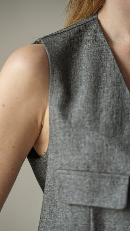 Lokita - Gilet con cinturino e tasche - ART.LOK1660/180/25FWPR