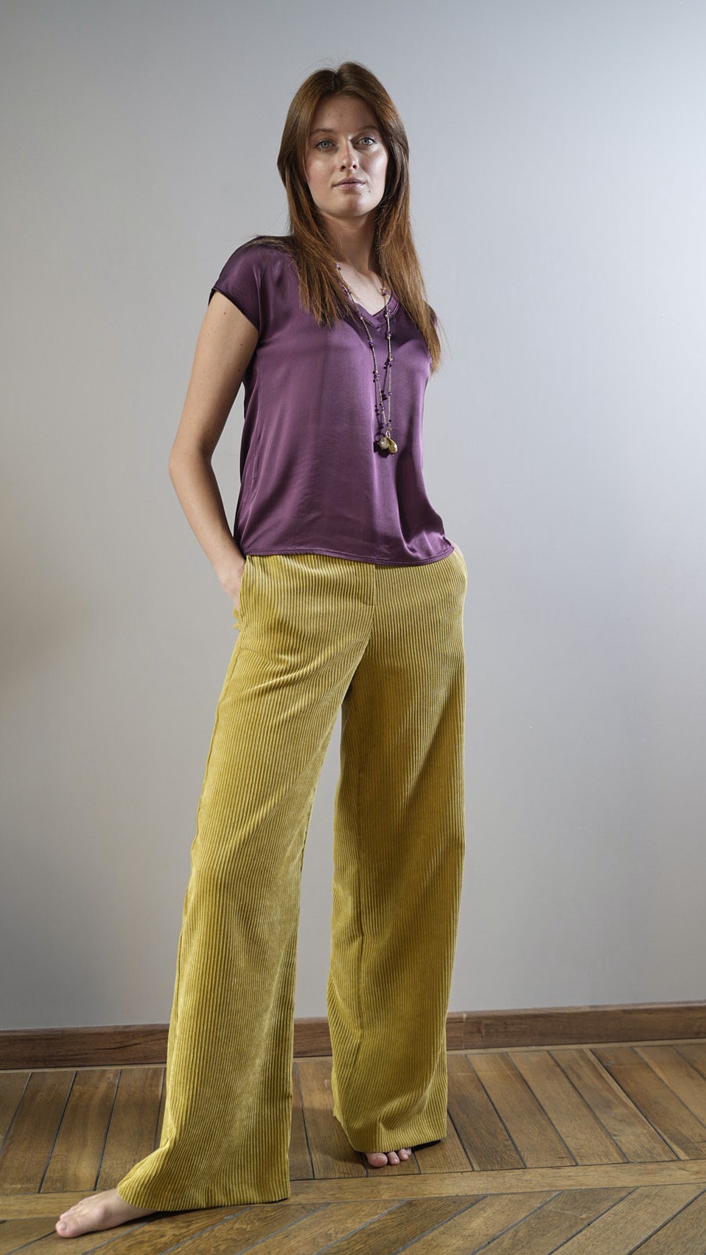 Tensione In - Pantaloni velluto a coste - ART.26P113AI25CAMP