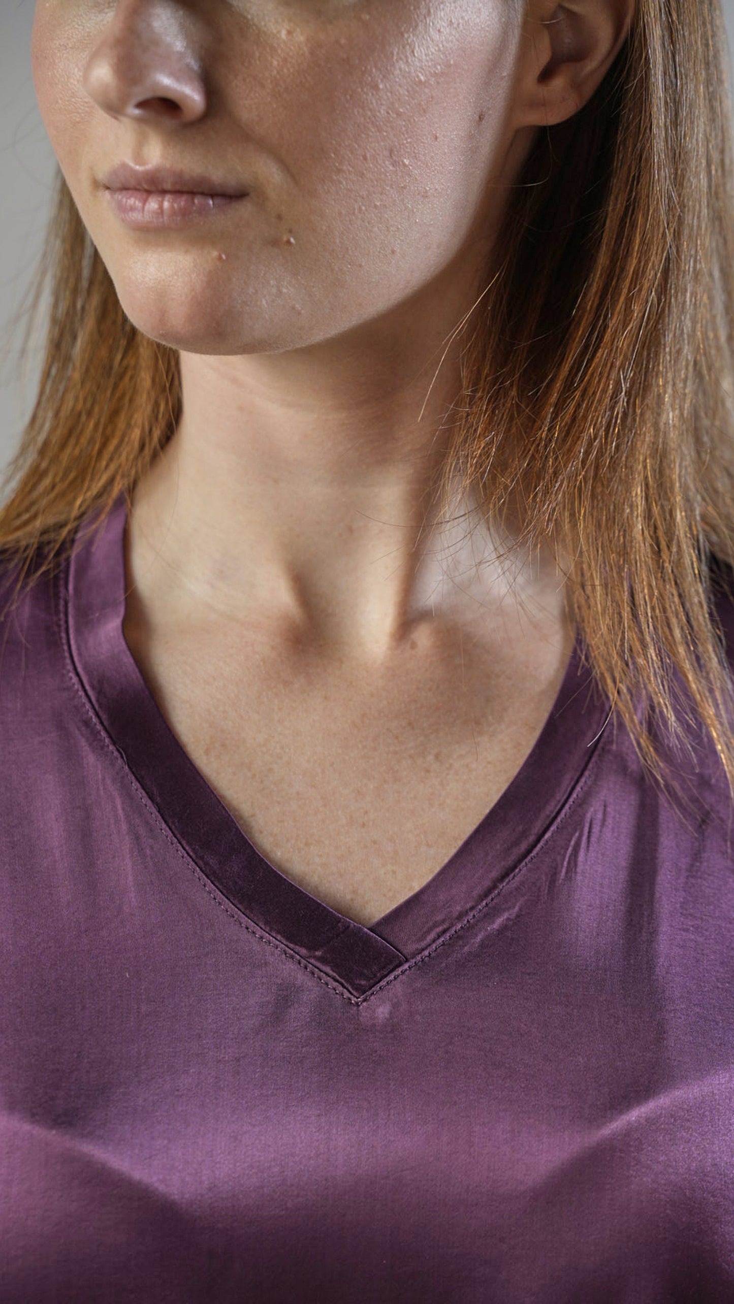 Lokita - Blusa manica corta con scollo a V - ART.LOK23175/1175/25FWPR