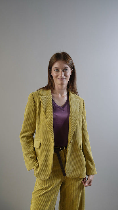 Tensione In - Blazer in velluto a coste - ART.26B114AI25CAMP