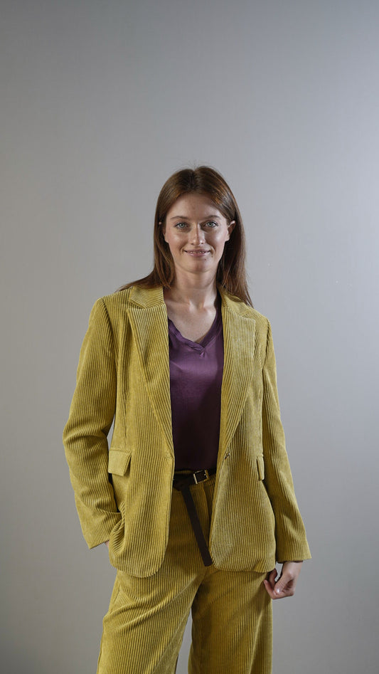 Tensione In - Blazer in velluto a coste - ART.26B114AI25CAMP