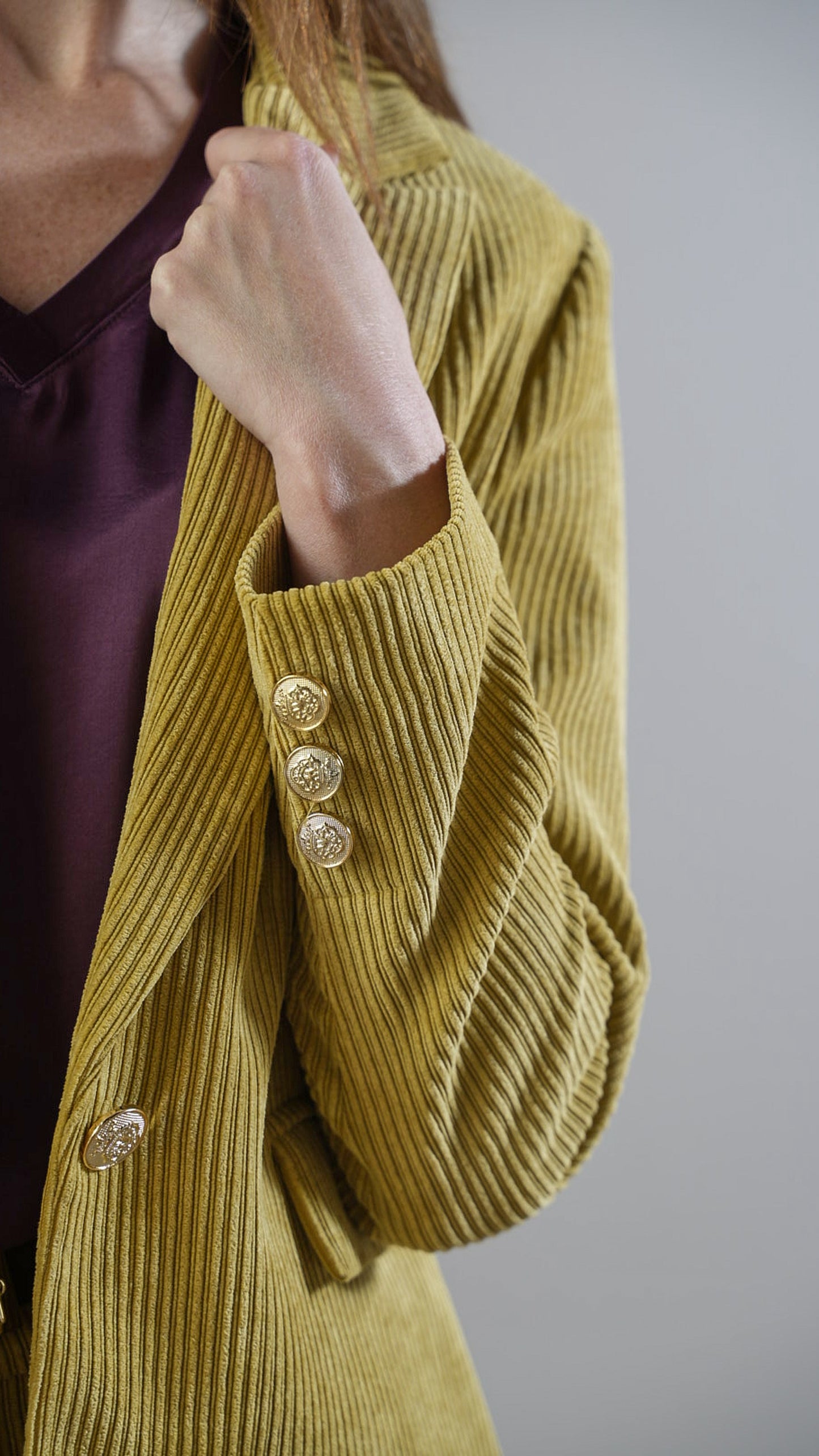 Tensione In - Blazer in velluto a coste - ART.26B114AI25CAMP