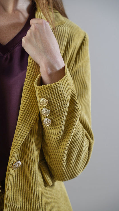 Tensione In - Blazer in velluto a coste - ART.26B114AI25CAMP