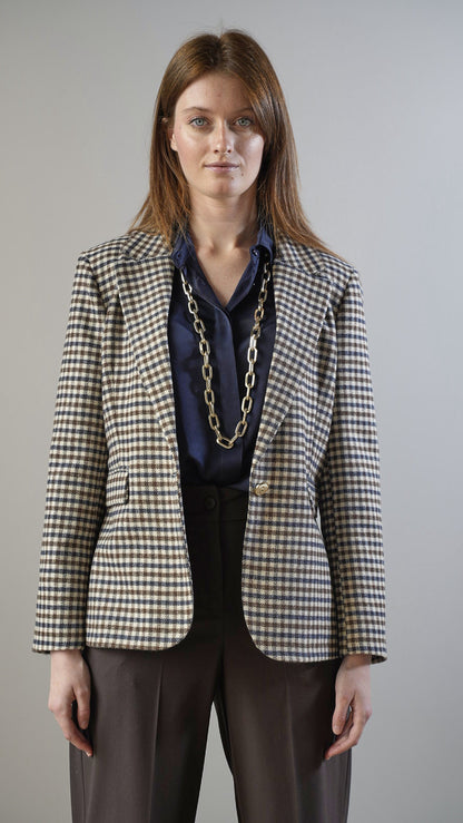 Tensione In - Blazer a quadri - ART26B125AI25CAMP