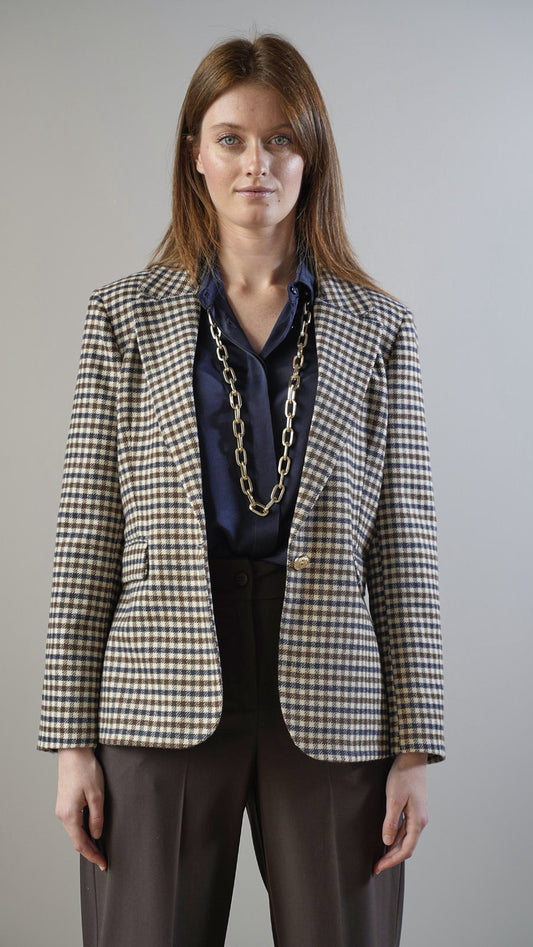 Tensione In - Blazer a quadri - ART26B125AI25CAMP