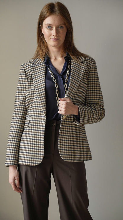 Tensione In - Blazer a quadri - ART26B125AI25CAMP