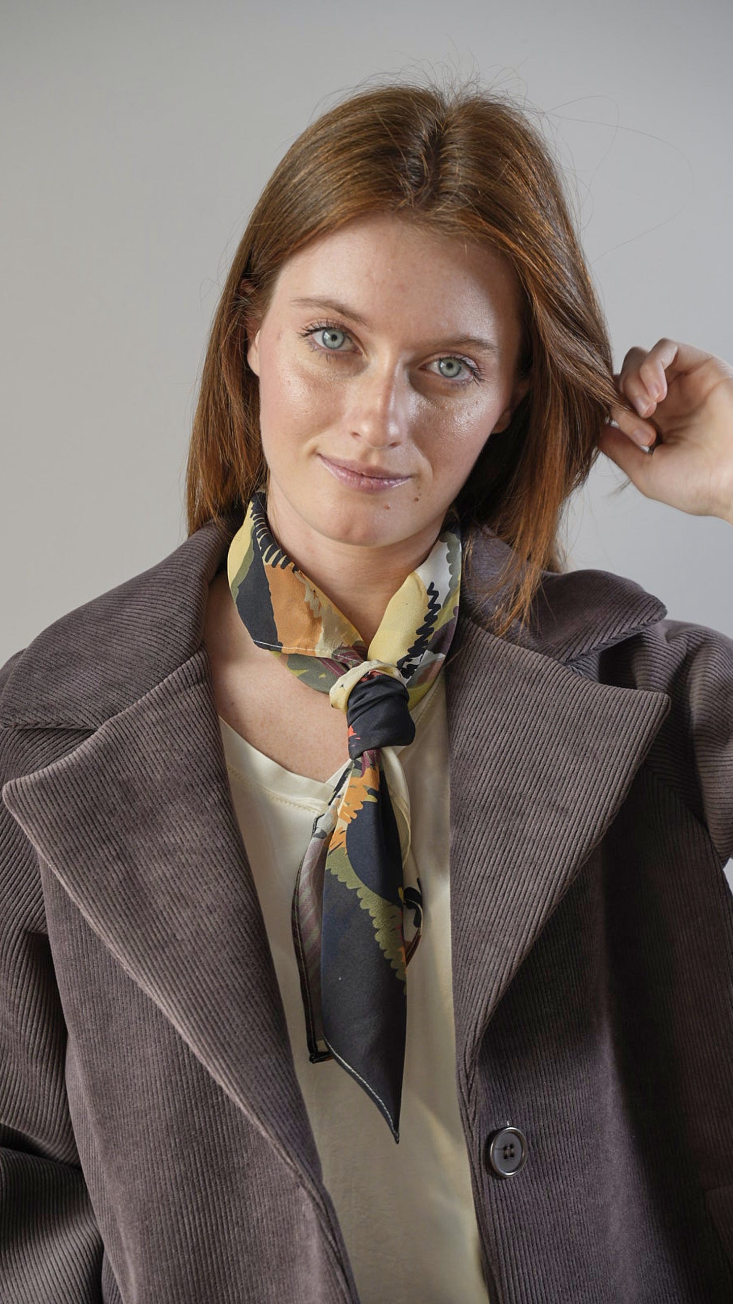 Via Roma - Foulard in seta