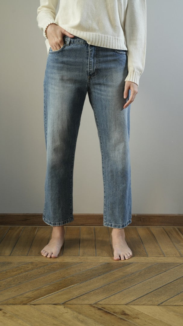 Tensione In - Pantalone 90's blu - ART.TOM-BLU-AI26CAMP