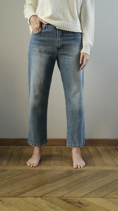 Tensione In - Pantalone 90's blu - ART.TOM-BLU-AI26CAMP