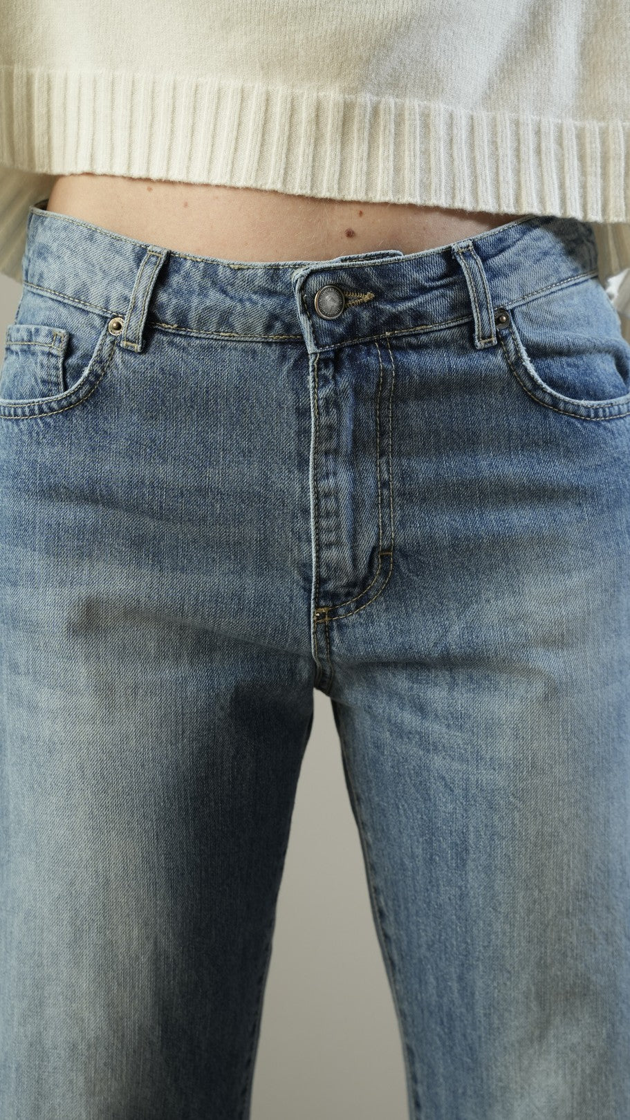 Tensione In - Pantalone 90's blu - ART.TOM-BLU-AI26CAMP