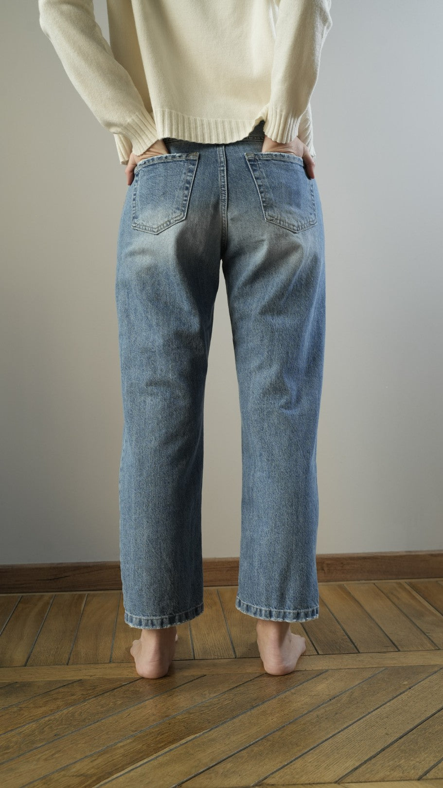 Tensione In - Pantalone 90's blu - ART.TOM-BLU-AI26CAMP