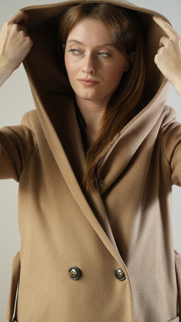 Tensione In - Cappotto con cappuccio - ART.9999MRK