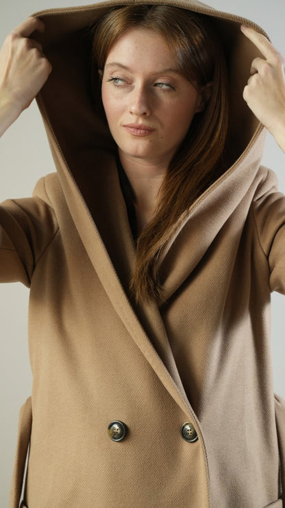 Tensione In - Cappotto con cappuccio - ART.9999MRK