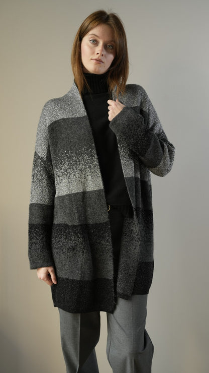 Lokita - Cardigan in maglia lurex sfumato - ART.LOK4058/1164/25FWPR