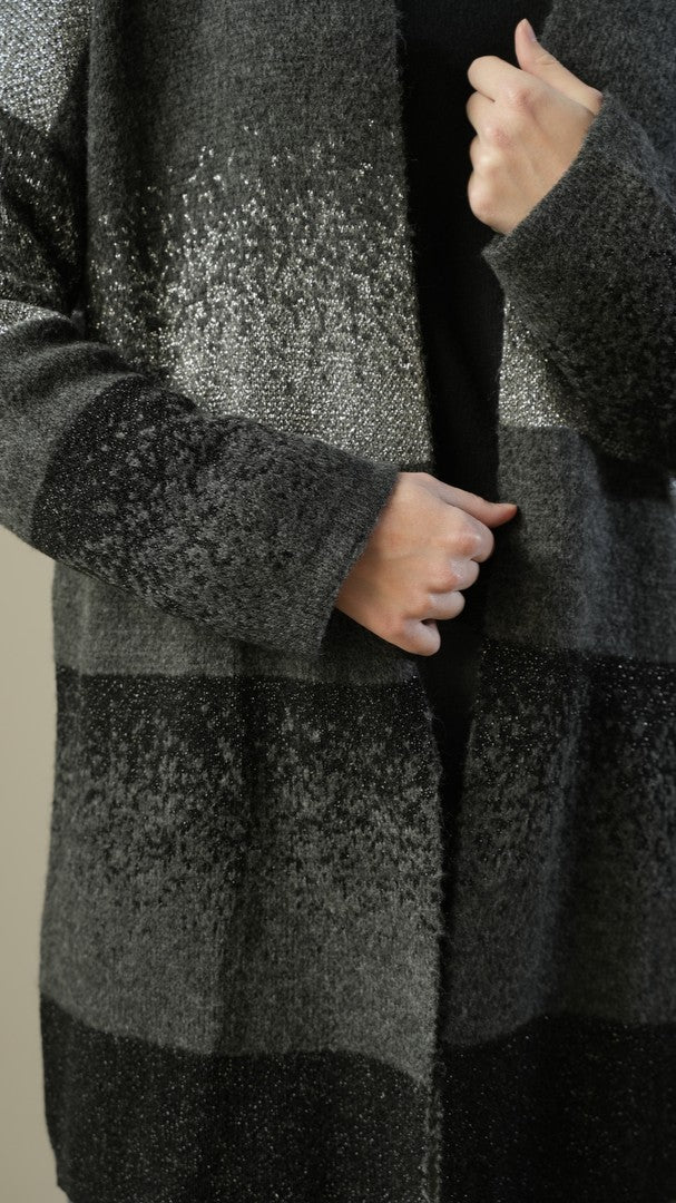 Lokita - Cardigan in maglia lurex sfumato - ART.LOK4058/1164/25FWPR